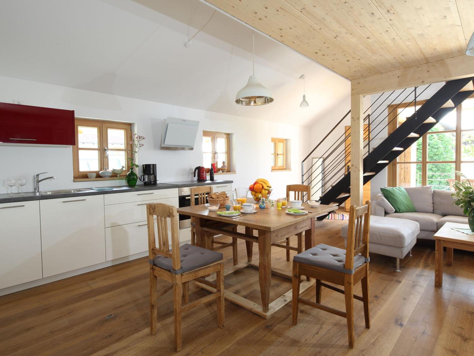 Designerwohnungen "Beim Schmied" In Chiemseenaehe Traunreut Luaran gambar