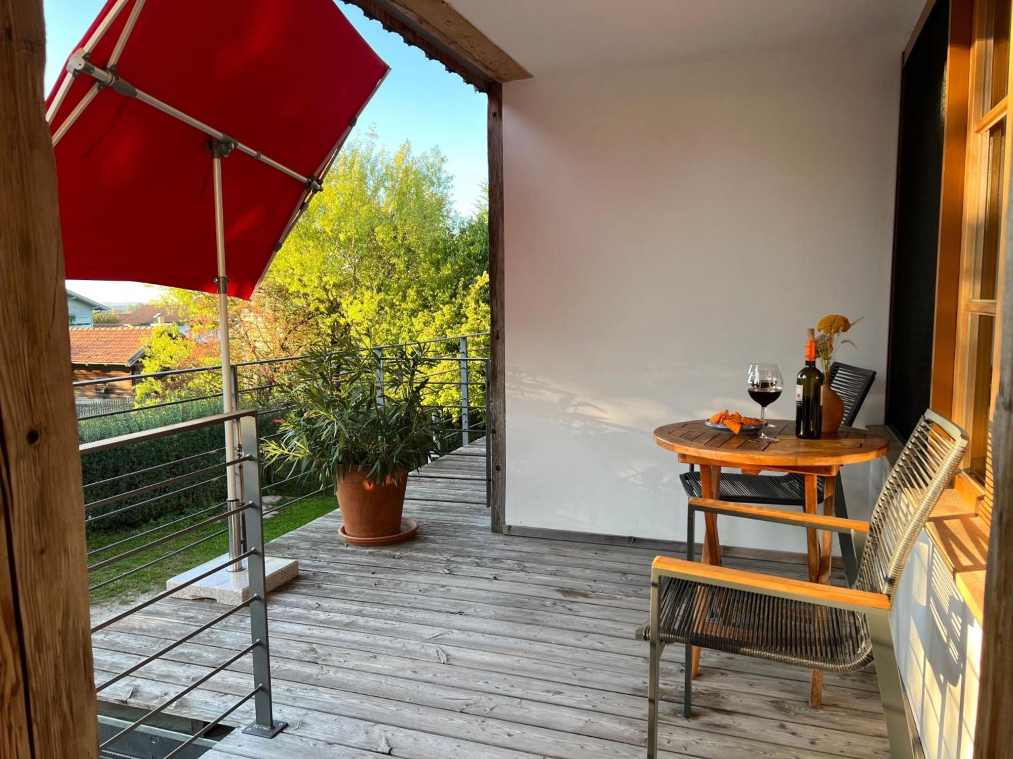 Designerwohnungen "Beim Schmied" In Chiemseenaehe Traunreut Luaran gambar