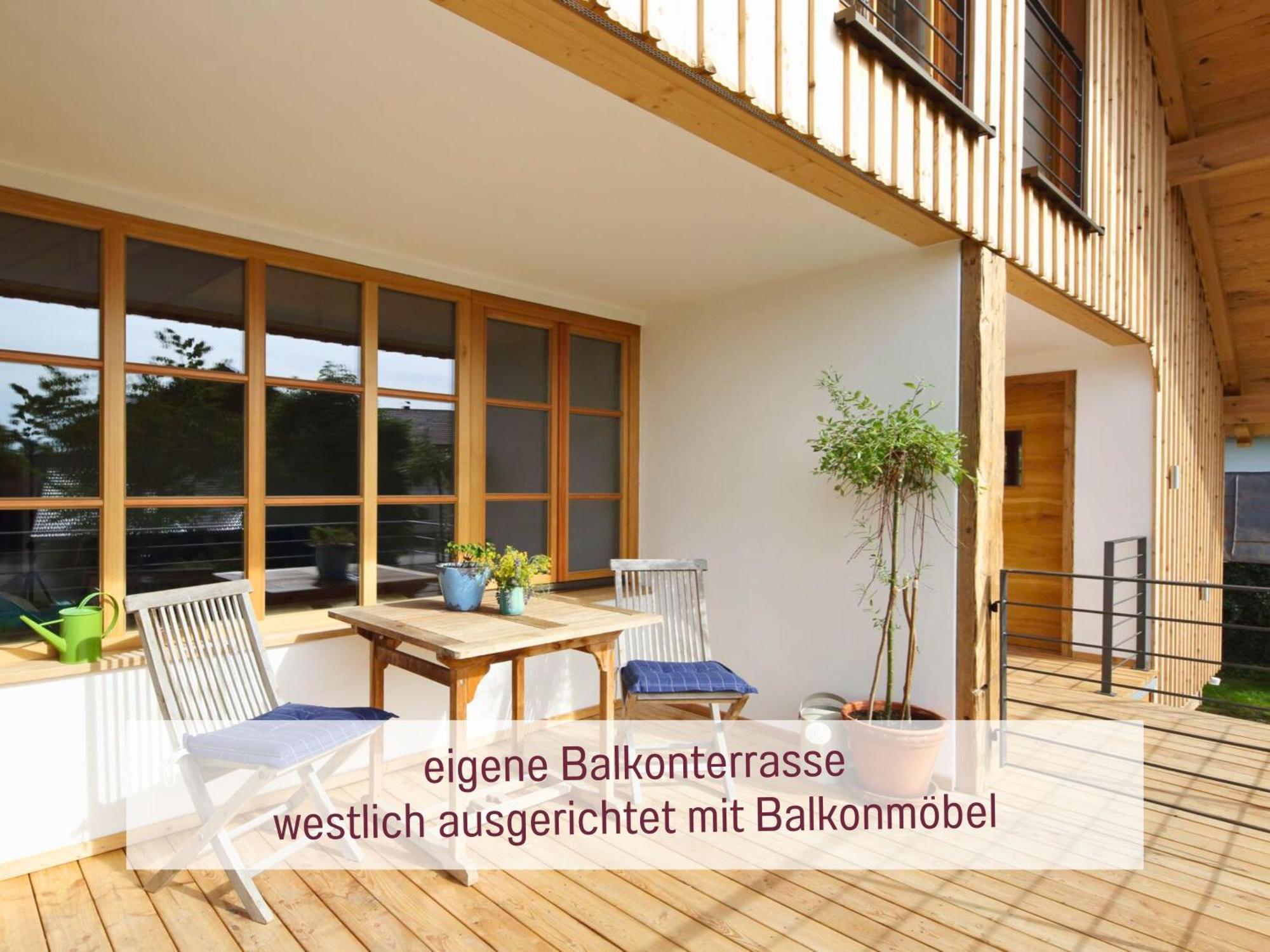 Designerwohnungen "Beim Schmied" In Chiemseenaehe Traunreut Luaran gambar