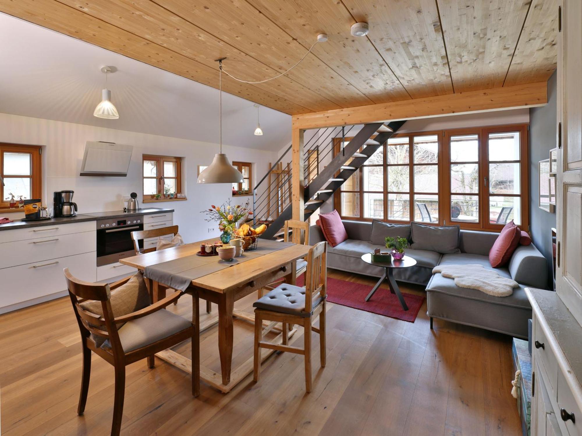 Designerwohnungen "Beim Schmied" In Chiemseenaehe Traunreut Luaran gambar